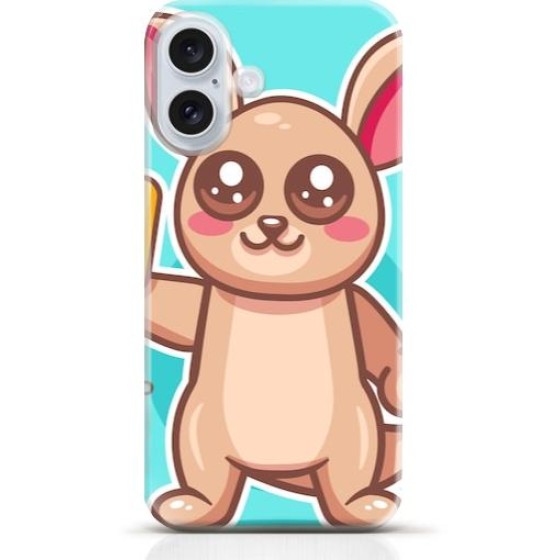 Kangaroo iPhone 16 case Style 25