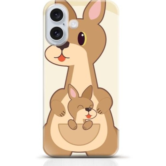 Kangaroo iPhone 16 Plus case Style 10
