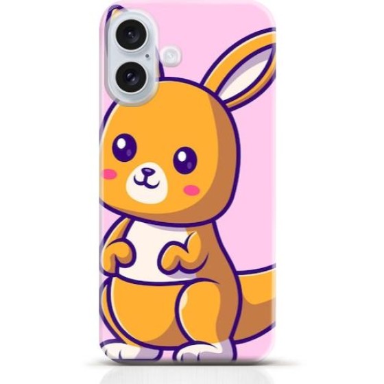 Kangaroo iPhone 16 Plus case Style 12