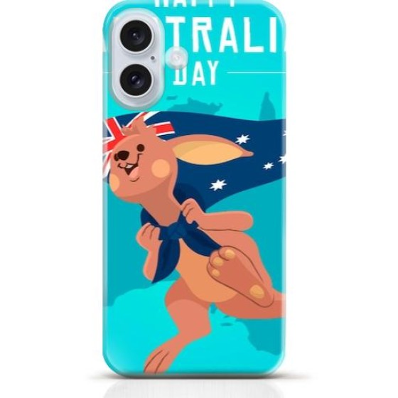 Kangaroo iPhone 16 Plus case Style 19