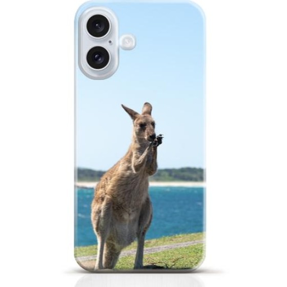 Kangaroo iPhone 16 Plus case Style 22