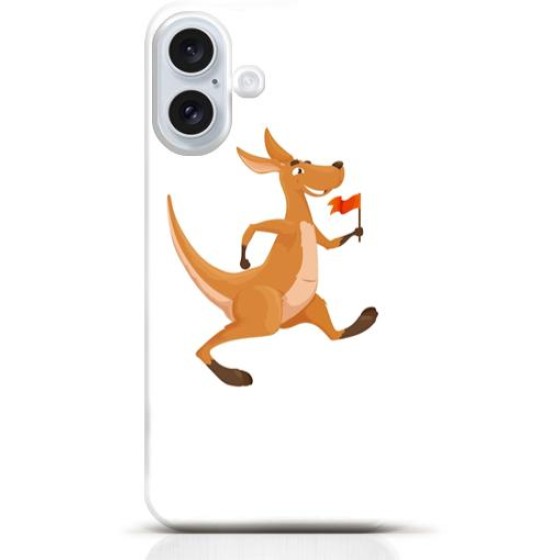 Kangaroo iPhone 16 Plus case Style 7