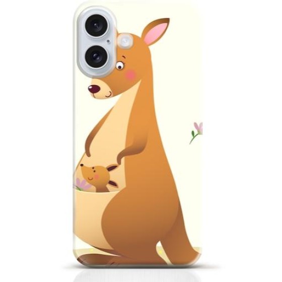 Kangaroo iPhone 16 Plus case Style 9