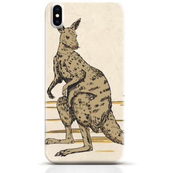Kangaroo iPhone X case Style 24