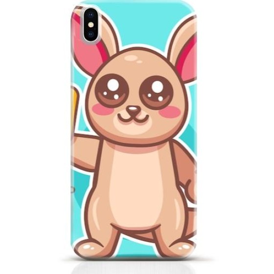 Kangaroo iPhone XS case Style 25