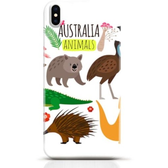 Kangaroo iPhone XS case Style 4