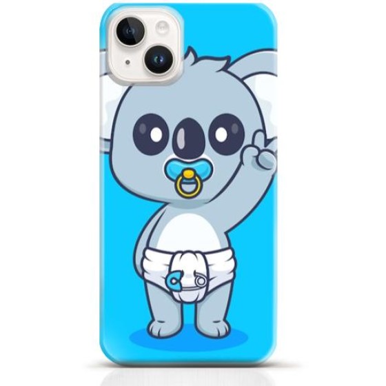 Koala iPhone 15 Plus case Style 21