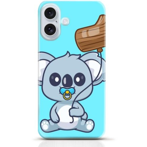 Koala iPhone 16 case Style 20