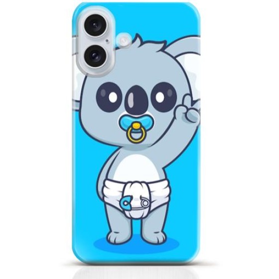 Koala iPhone 16 case Style 21