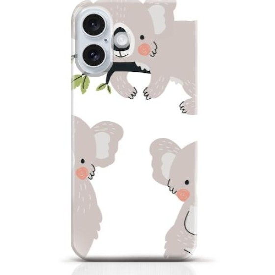 Koala iPhone 16 case Style 3