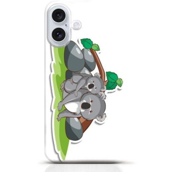 Koala iPhone 16 Plus case Style 11