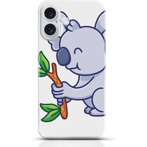 Koala iPhone 16 Plus case Style 22