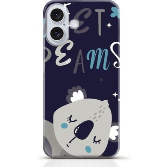 Koala iPhone 16 Plus case Style 9