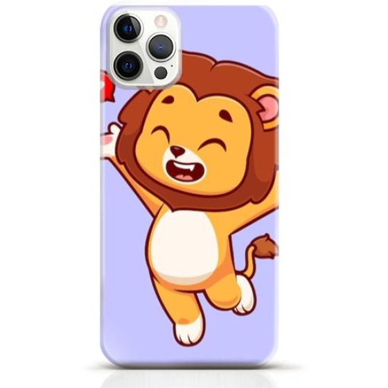 Lion iPhone 12 Pro case Style 14