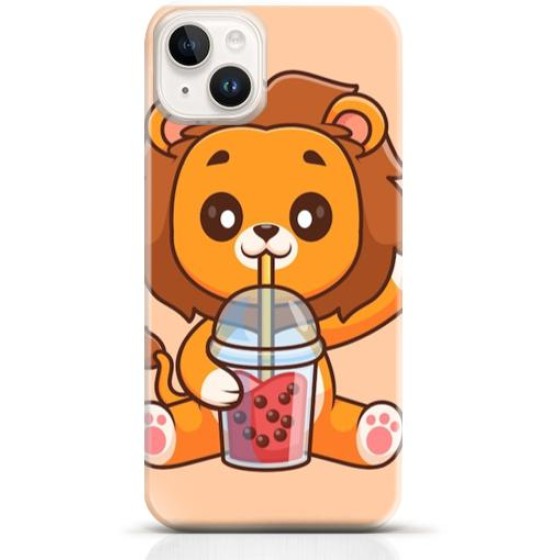Lion iPhone 15 Plus case Style 22