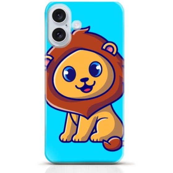 Lion iPhone 16 case Style 10