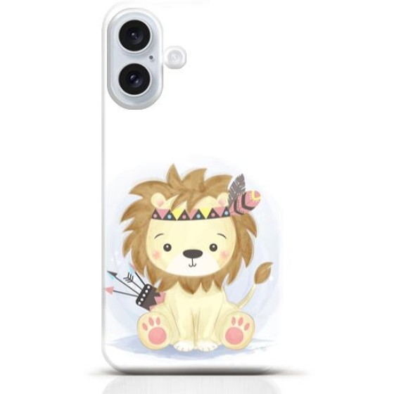 Lion iPhone 16 case Style 12