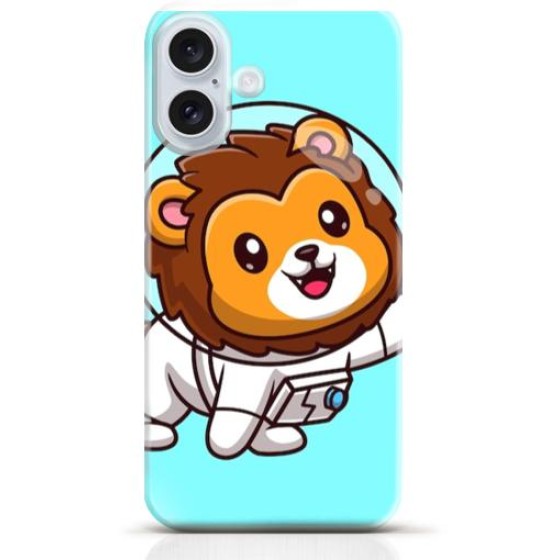 Lion iPhone 16 Plus case Style 15