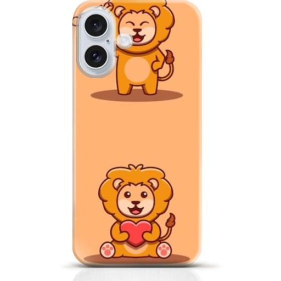 Lion iPhone 16 Plus case Style 20