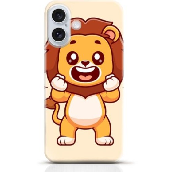 Lion iPhone 16 Plus case Style 24