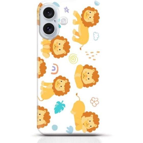 Lion iPhone 16 Plus case Style 8