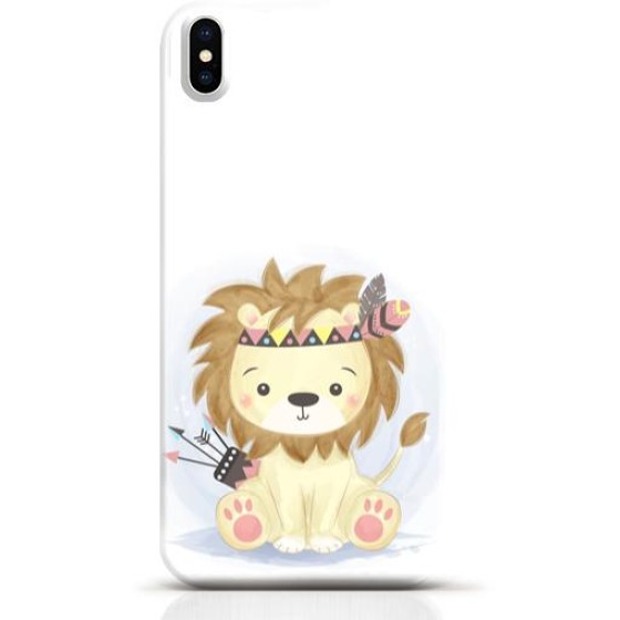 Lion iPhone XS case Style 12