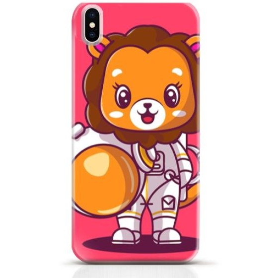 Lion iPhone XS case Style 16