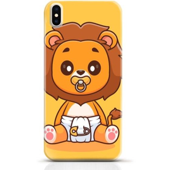Lion iPhone XS case Style 17