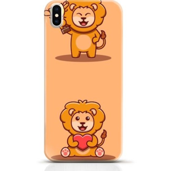 Lion iPhone XS case Style 20