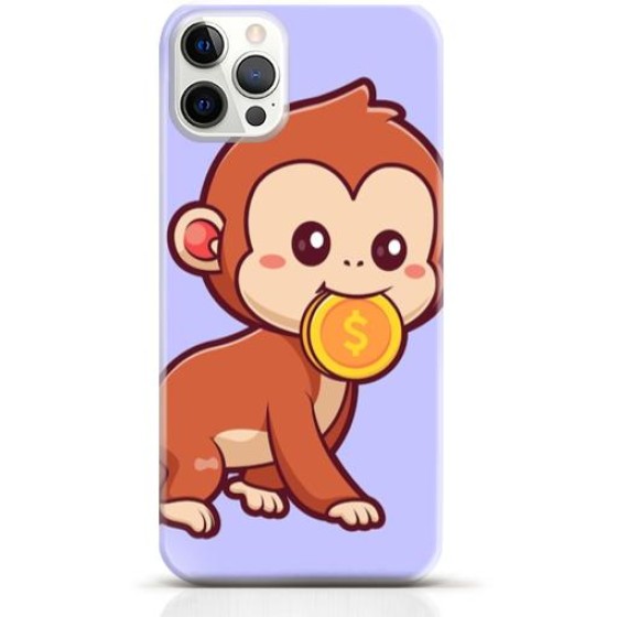 Monkey iPhone 11 pro max case Style 14
