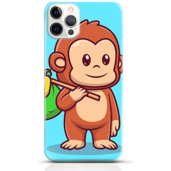 Monkey iPhone 11 pro max case Style 15