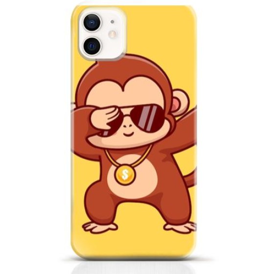 Monkey iPhone 12 case Style 5