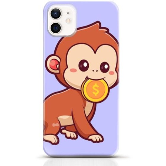 Monkey iPhone 12 mini case Style 14