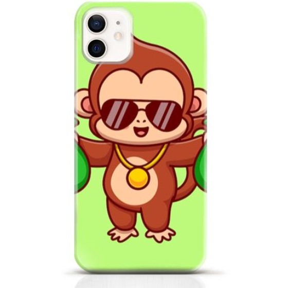 Monkey iPhone 12 mini case Style 6