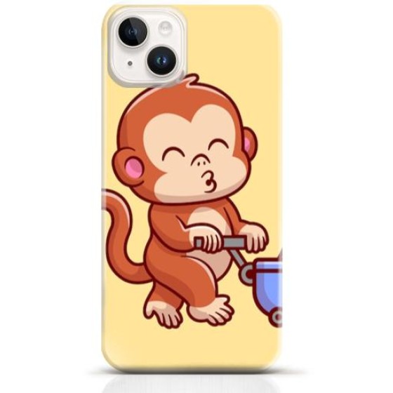 Monkey iPhone 15 case Style 16