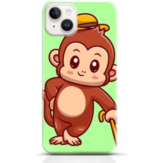 Monkey iPhone 15 case Style 17