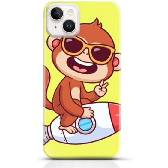 Monkey iPhone 15 Plus case Style 10