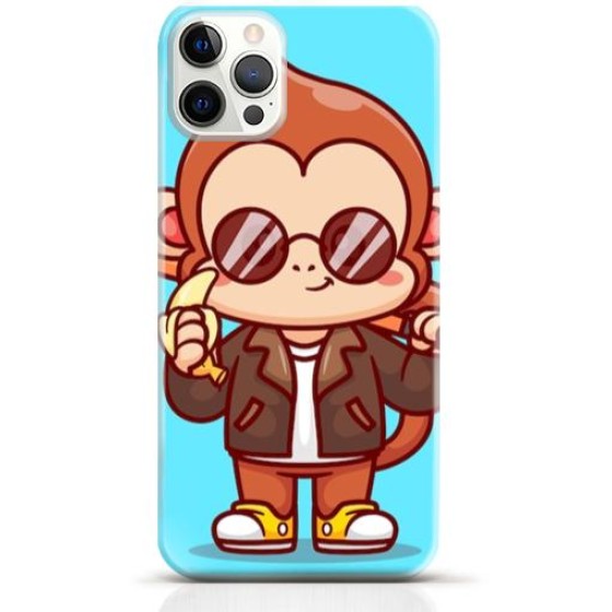 Monkey iPhone 15 Pro case Style 11