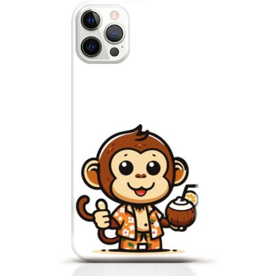 Monkey iPhone 15 Pro case Style 2