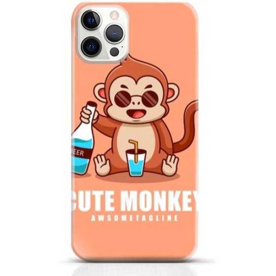 Monkey iPhone 15 Pro Max case Style 20