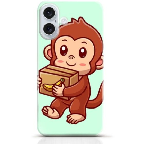 Monkey iPhone 16 case Style 24