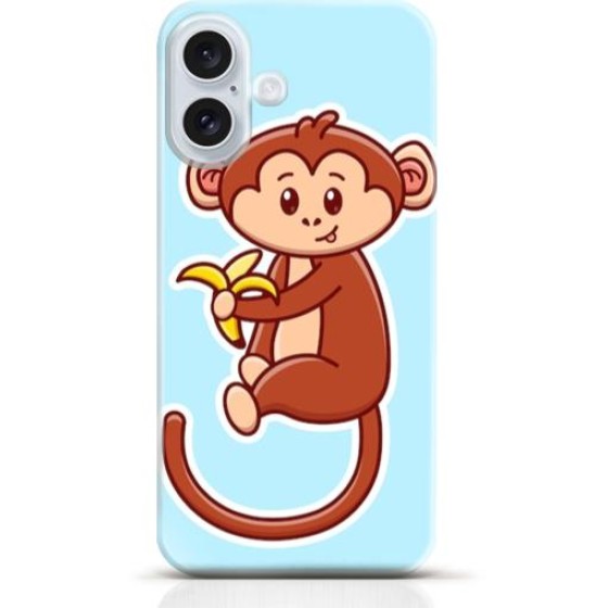 Monkey iPhone 16 case Style 9