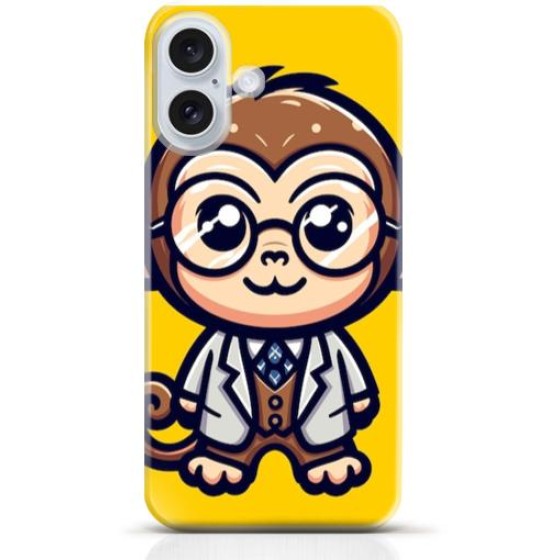 Monkey iPhone 16 Plus case Style 1