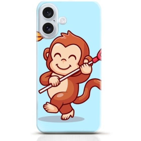 Monkey iPhone 16 Plus case Style 18