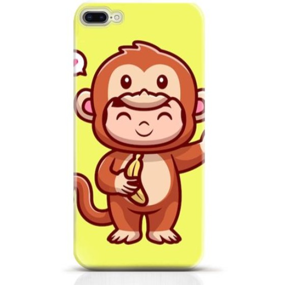 Monkey iPhone 8 Plus case Style 12