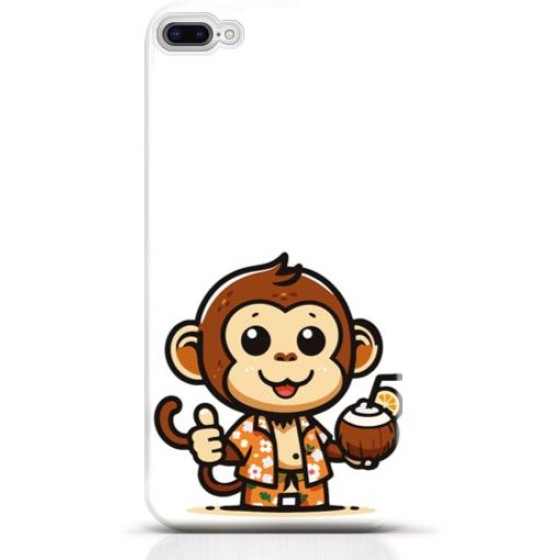Monkey iPhone 8 Plus case Style 2