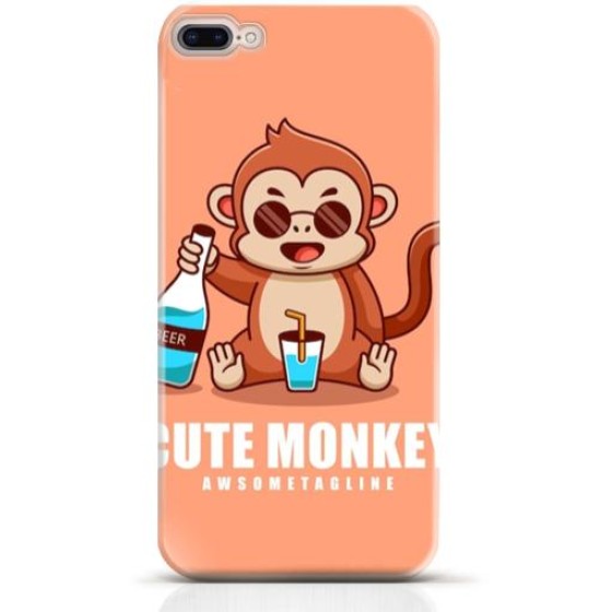 Monkey iPhone 8 Plus case Style 20