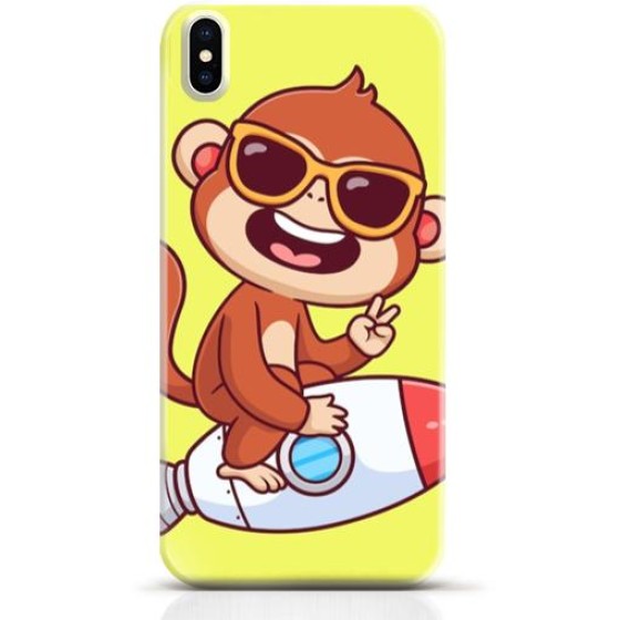 Monkey iPhone X case Style 10
