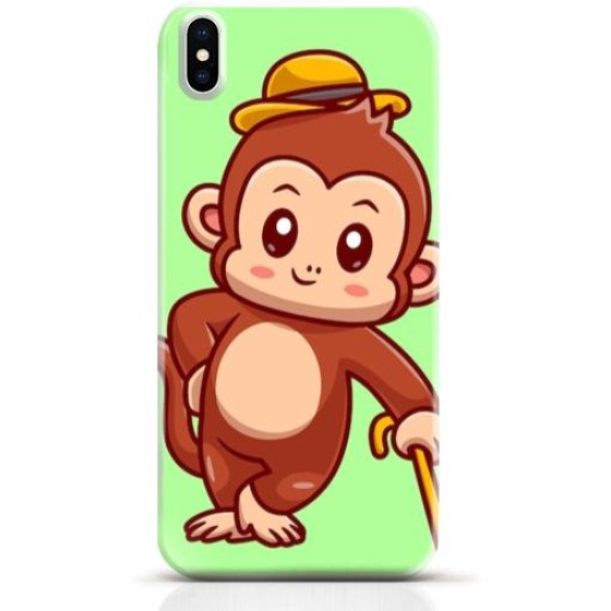 Monkey iPhone X case Style 17