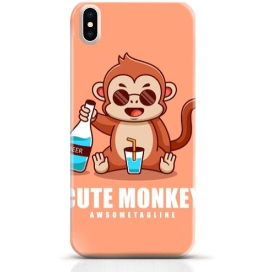Monkey iPhone X case Style 20